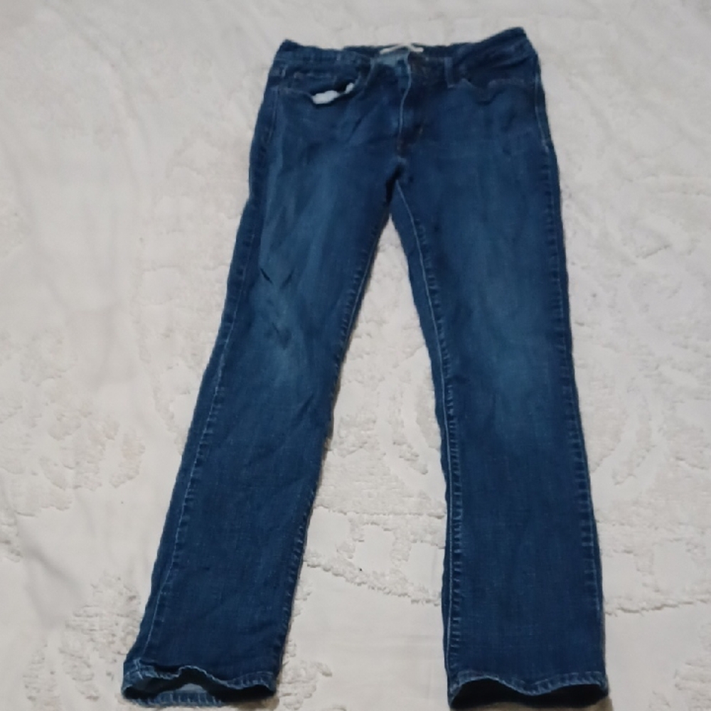 Levi's Women's Mid Rise Skinny Jeans - Dark Wash - Size 10